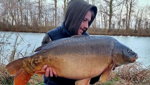 A carp from Jonchery 7, Jan 2024