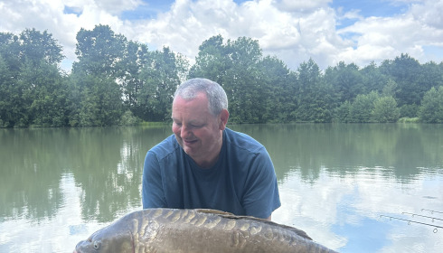 A 42 lb fish from Jonchery 7, Jul 2025