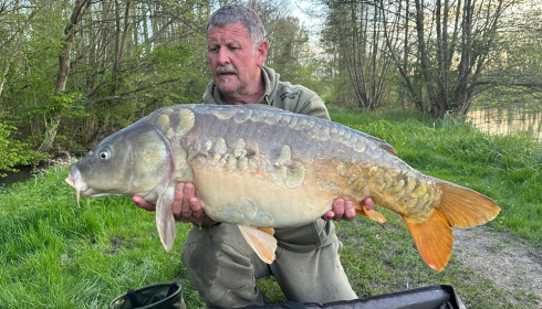 A carp from Jonchery 7, Apr 2024