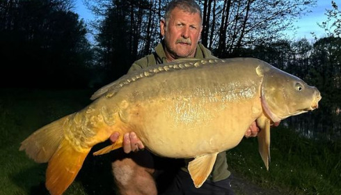 A carp from Jonchery 7, Apr 2024