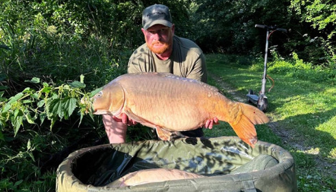 A carp from Jonchery 7, Jul 2023