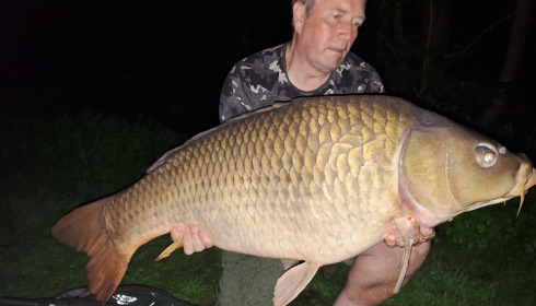 A 48 lb fish from Jonchery 7, Common, Aug 2024