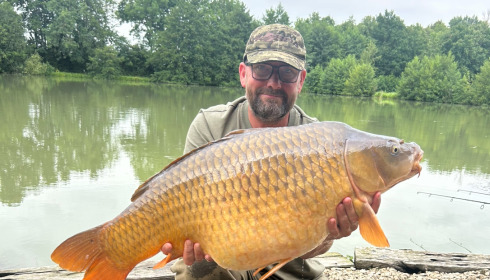 A 40 lb fish from Jonchery 7, 40 common carp, Jul 2025