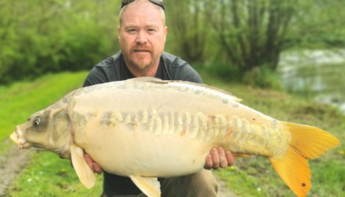A carp from Jonchery 7, Apr 2023