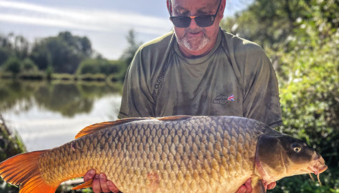 A 32 lb fish from Jonchery 8, Oct 2023