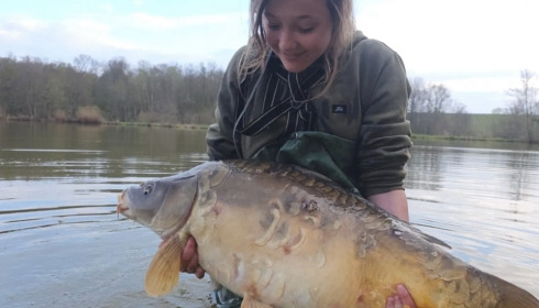 A carp from Jonchery 8, Apr 2023