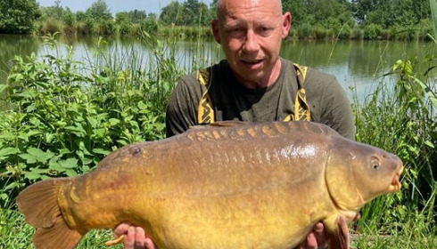 A carp from Jonchery 8, Jun 2024