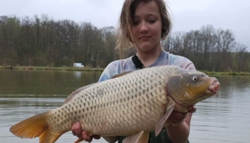 A carp from Jonchery 8, Apr 2023