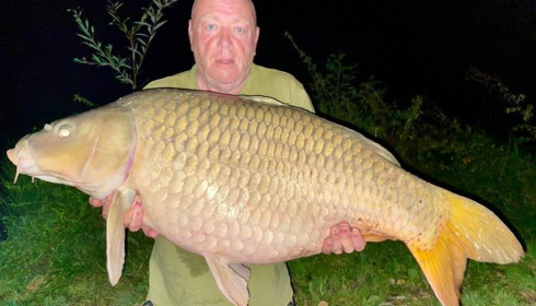 A 48 lb 14 oz fish from Jonchery 8, Oct 2023