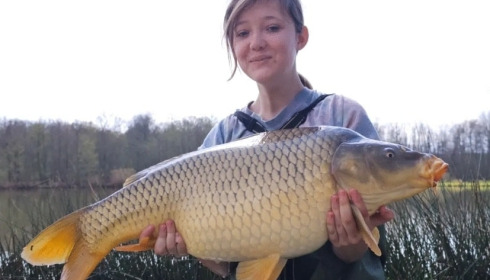 A carp from Jonchery 8, Apr 2023