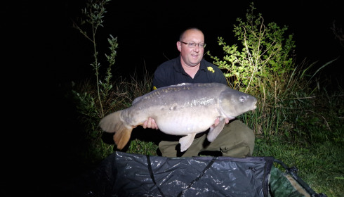 A 41 lb 10 oz carp from Jonchery 8, Dave Pillman, May 2024