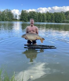 A 50 lb 2 oz carp from Jonchery 8, Jul 2023