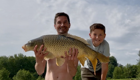 A 20 lb fish from Jonchery 8, Max’s PB ( almost a 20 ), May 2025