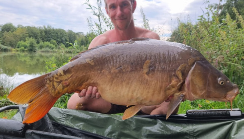 A carp from Jonchery 8, Aug 2023