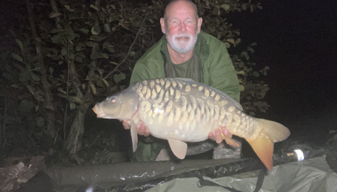 A 22 lb 13 oz fish from Jonchery, Fully Scaled, Oct 2024