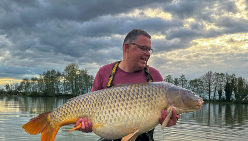 A 69 lb 5 oz fish from Jonchery, Commom, Apr 2025