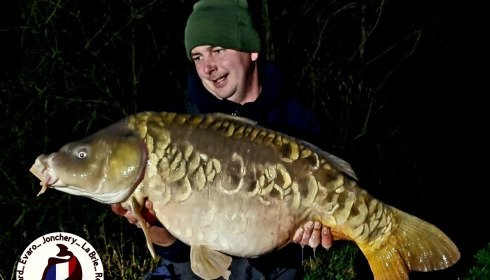 A carp from Jonchery, Feb 2024