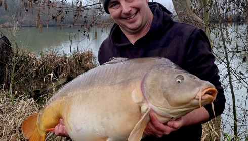 A carp from Jonchery, Feb 2024