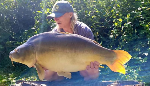A carp from Jonchery, Jun 2024
