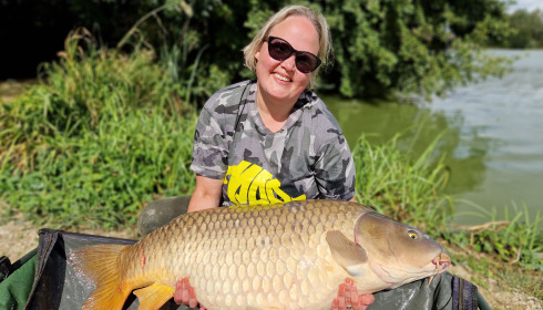 A 49 lb carp from Jonchery, Elizabeth Garrett, Sep 2023