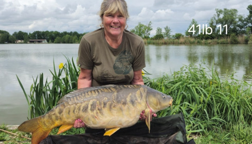 A 41 lb 11 oz fish from Jonchery, Mirror, May 2025