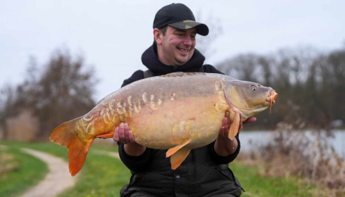 A carp from Jonchery, Feb 2024