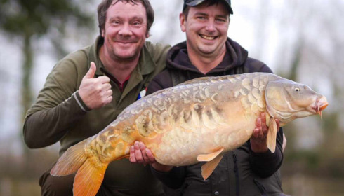 A carp from Jonchery, Feb 2024