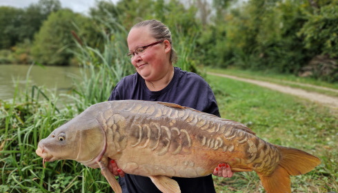 A 31 lb 8 oz fish from Jonchery, Common, Sep 2024
