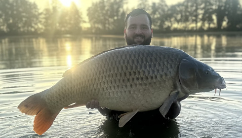 A 56 lb 10 oz fish from Jonchery, Common carp, Sep 2023