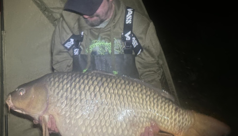 A 41 lb carp from Jonchery, Anthony Smith, Oct 2025