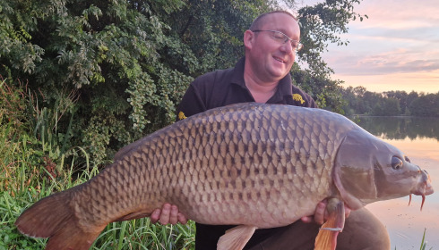 A 55 lb carp from Jonchery, Dave Pillman, Sep 2023