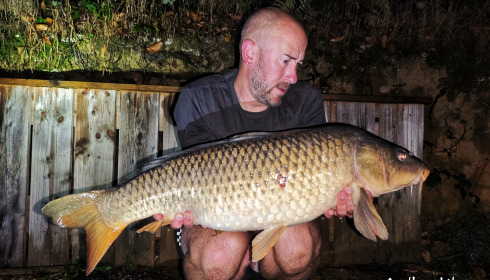 A 23 lb 14 oz carp from La Fonte, Matthew Burns, Sep 2024