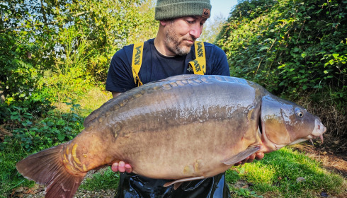 A 34 lb 2 oz carp from La Fonte, Matthew Burns, Sep 2024