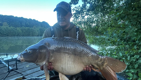 A 39 lb fish from La Fonte, 39lb Mirror, Sep 2025