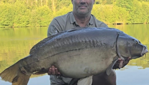 A 46 lb fish from La Fonte, Mirror carp, Jun 2024