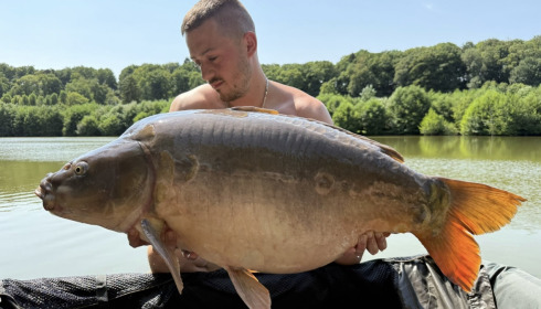 A 42 lb fish from La Fonte, 42lb Mirror (Swim 3), Aug 2025