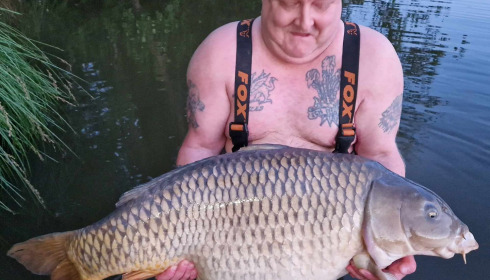 A 51 lb carp from La Fonte, Darren Kennedy, Jun 2024