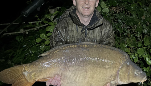 A 35 lb 8 oz carp from La Fonte, Dave Tabberner, Sep 2024