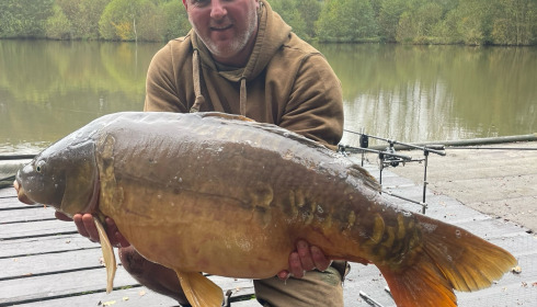 A 42 lb fish from La Fonte, Oct 2024
