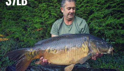 A 37 lb fish from La Fonte, Sep 2024