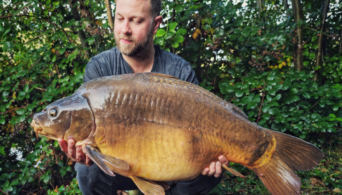 A 38 lb carp from La Fonte, Stephen Chapman, Sep 2024