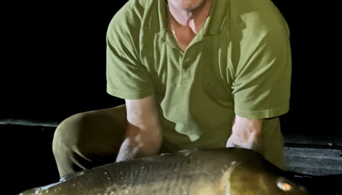 A 39 lb carp from La Fonte, John Borszowski, Jul 2024