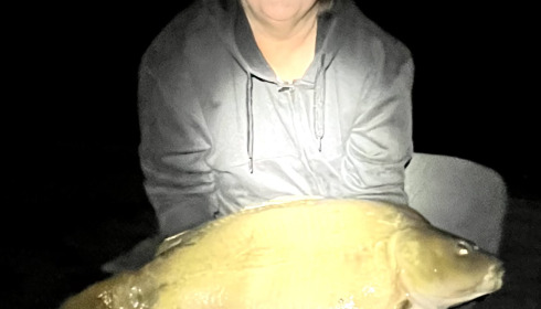 A 33 lb carp from La Fonte, Sally Batchelor, Jul 2024