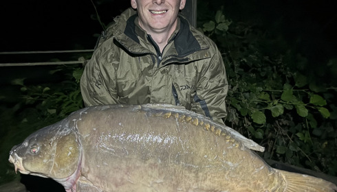 A 41 lb 2 oz carp from La Fonte, Dave Tabberner, Sep 2024