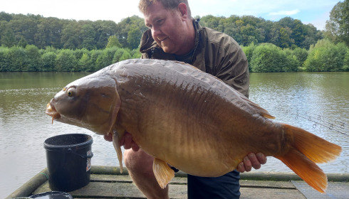 A 38 lb fish from La Fonte, Sep 2024