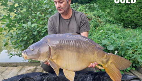 A 35 lb carp from La Fonte, Graham Bromley, Sep 2024