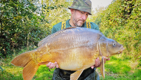A 39 lb 9 oz carp from La Fonte, Matthew Burns, Sep 2024