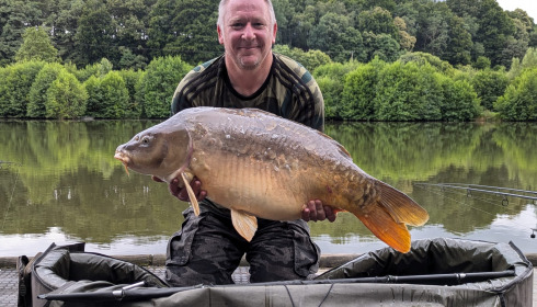 A 46 lb 8 oz carp from La Fonte, Darren Smith, Jul 2024