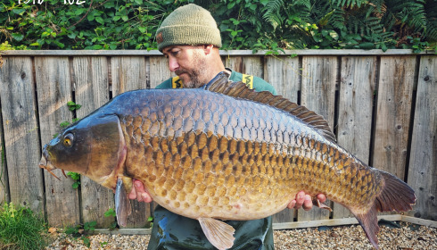 A 45 lb 1 oz carp from La Fonte, Matthew Burns, Sep 2024