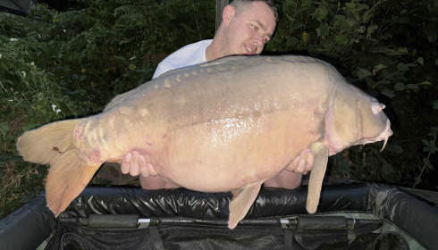 A 49 lb fish from La Fonte, 49lb Mirror (Swim 1), Aug 2025